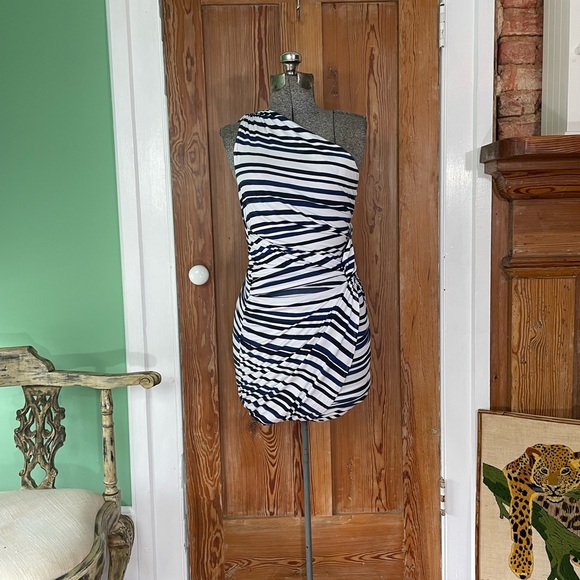 NWT Tart Collections Veronica Body-con Dress in Painted Stripe - Size Medium - Picture 2 of 11